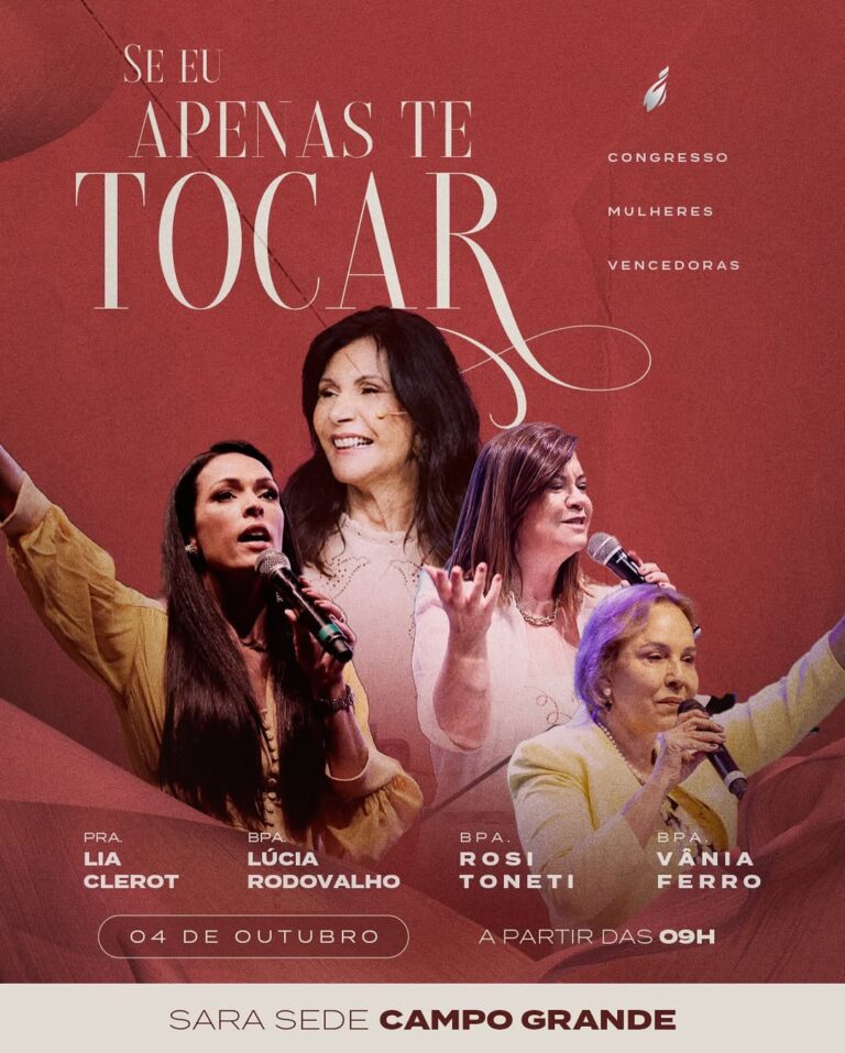 Congresso de Mulheres Vencedoras – Se eu apenas Te tocar