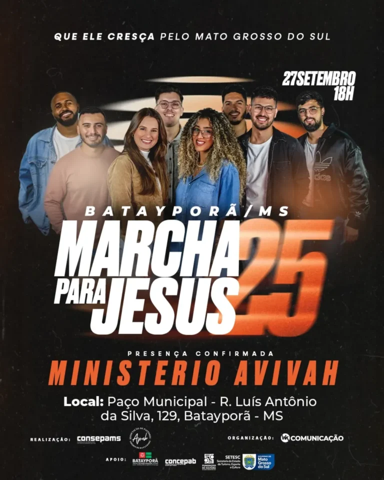 Marcha para Jesus Batayporã – 2025